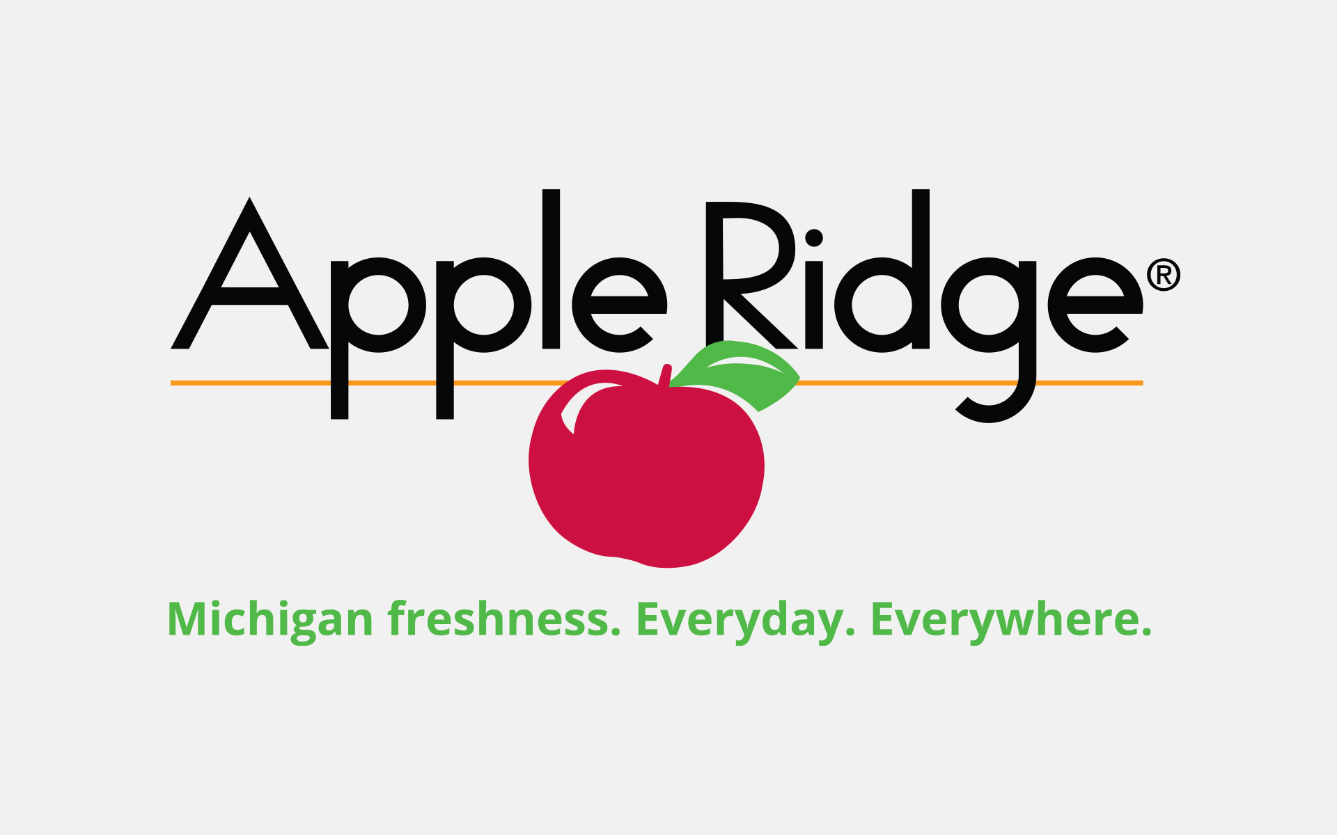 Branding - Apple Ridge brand - Jack Brown Produce.